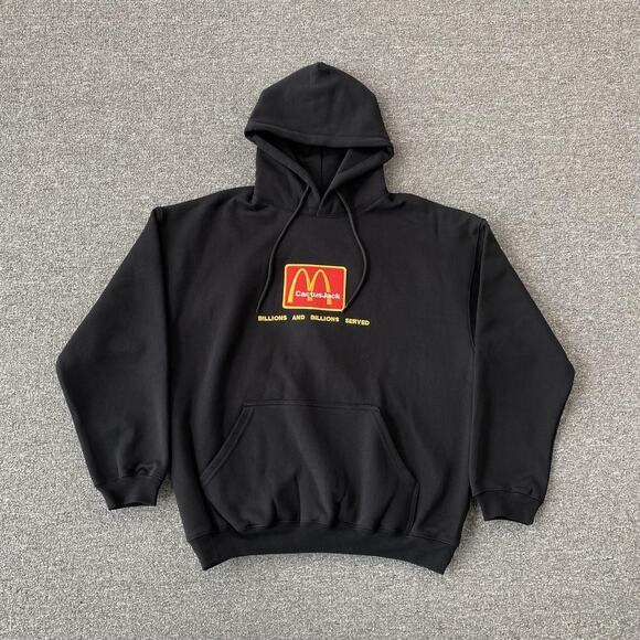 Travis Scott  cactus jack mcdonald’s hoodie - Picture 1 of 4